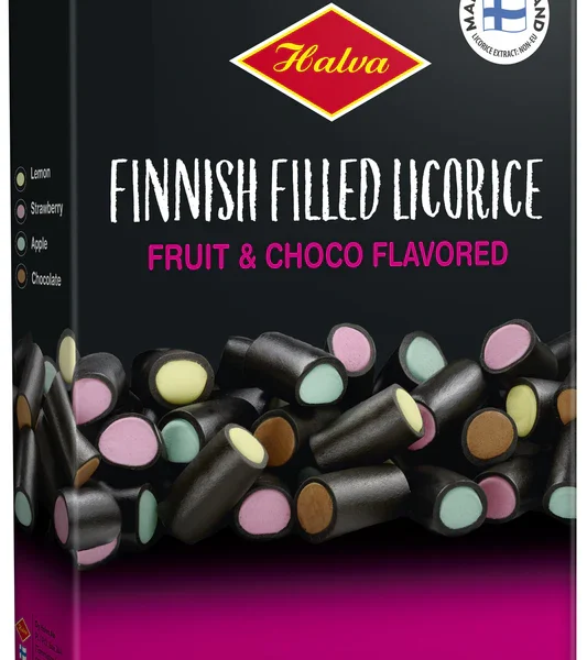 Halva Finnish Filled Licorice 200 g